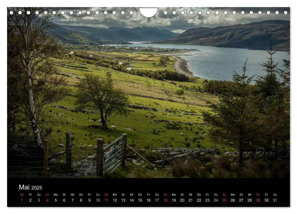 Bild: 9783435539574 | Die Highlands - Schottlands rauher Nordwesten (Wandkalender 2025...