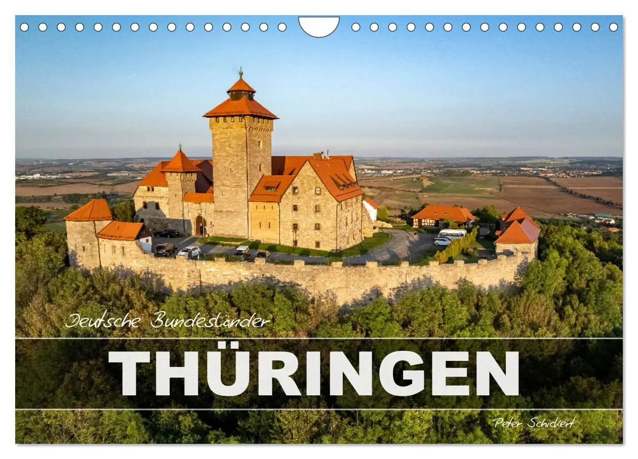 Cover: 9783457249574 | Deutsche Bundesländer - Thüringen (Wandkalender 2026 DIN A4 quer),...