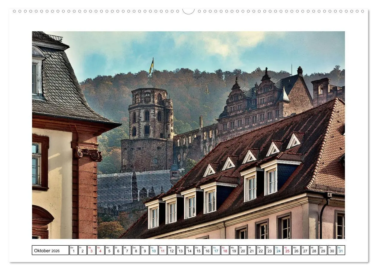 Bild: 9783457869574 | Heidelberg - Ansichtssache (Wandkalender 2026 DIN A2 quer),...
