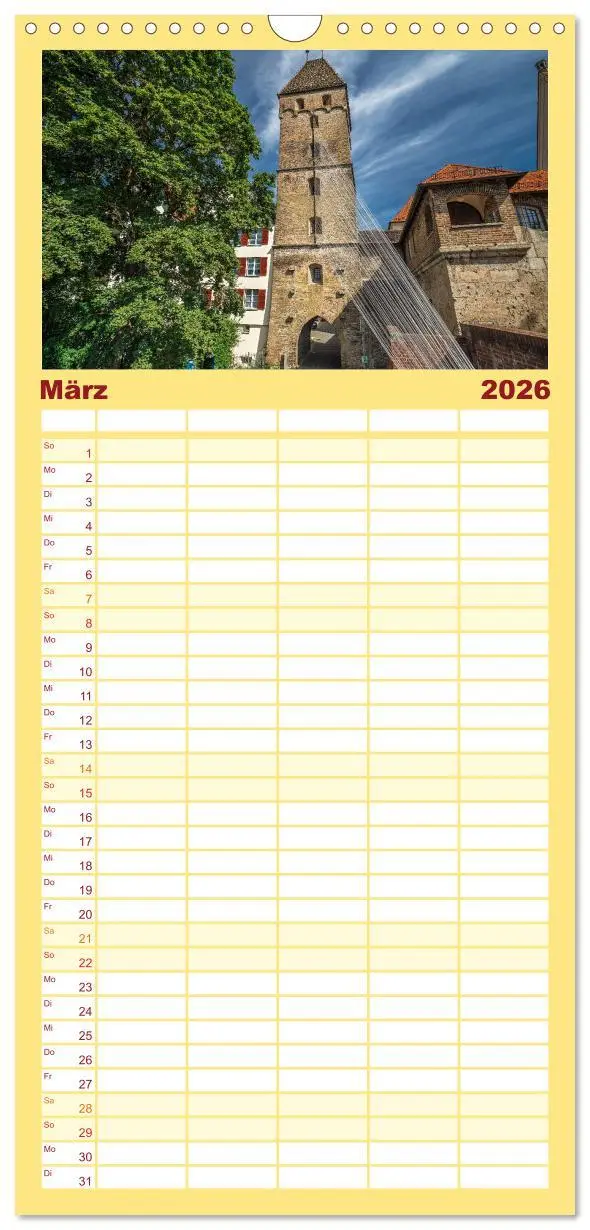 Bild: 9783516649574 | Familienplaner 2026 - Ulm - Hübsche Großstadt an der Donau mit 5...