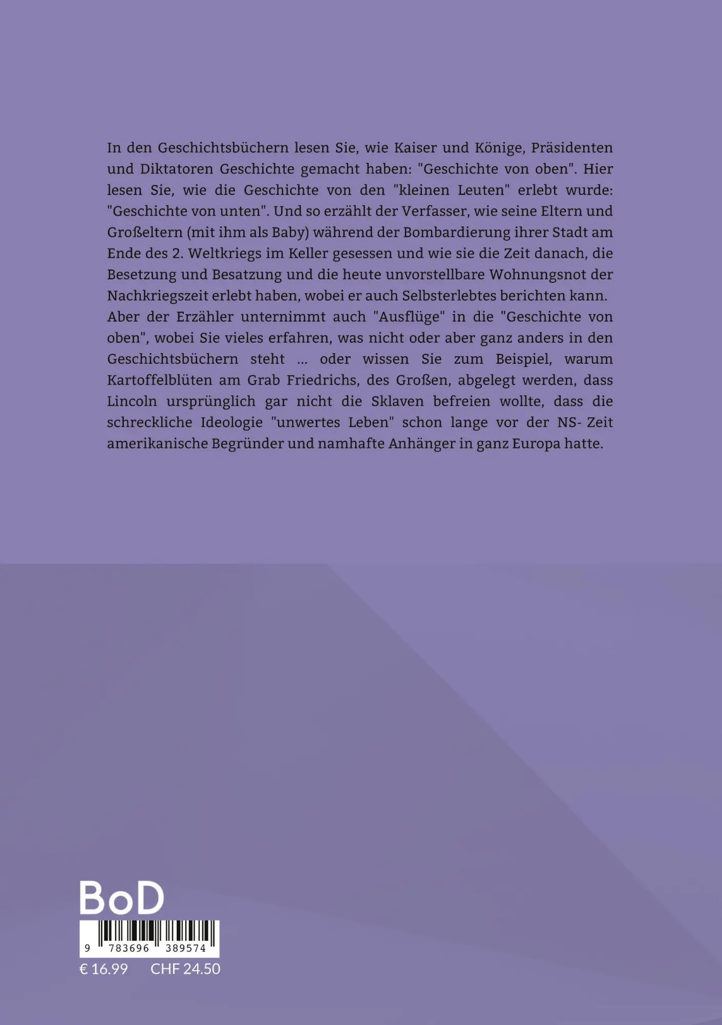 Rückseite: 9783696389574 | Denk ich an Deutschland in der Nacht... | Teil I | Friedhelm Kober