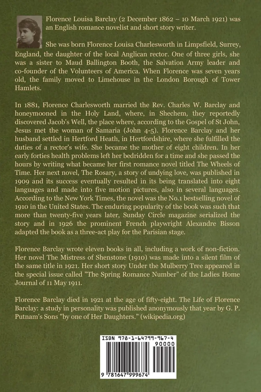 Rückseite: 9781647999674 | Through the Postern Gate | A Romance in Seven Days | Barclay | Buch