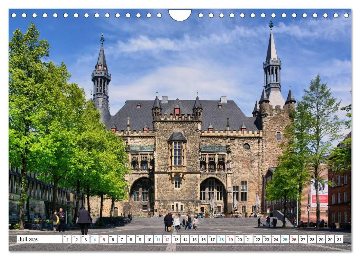 Bild: 9783457859674 | Aachen - Ansichtssache (Wandkalender 2026 DIN A4 quer), CALVENDO...