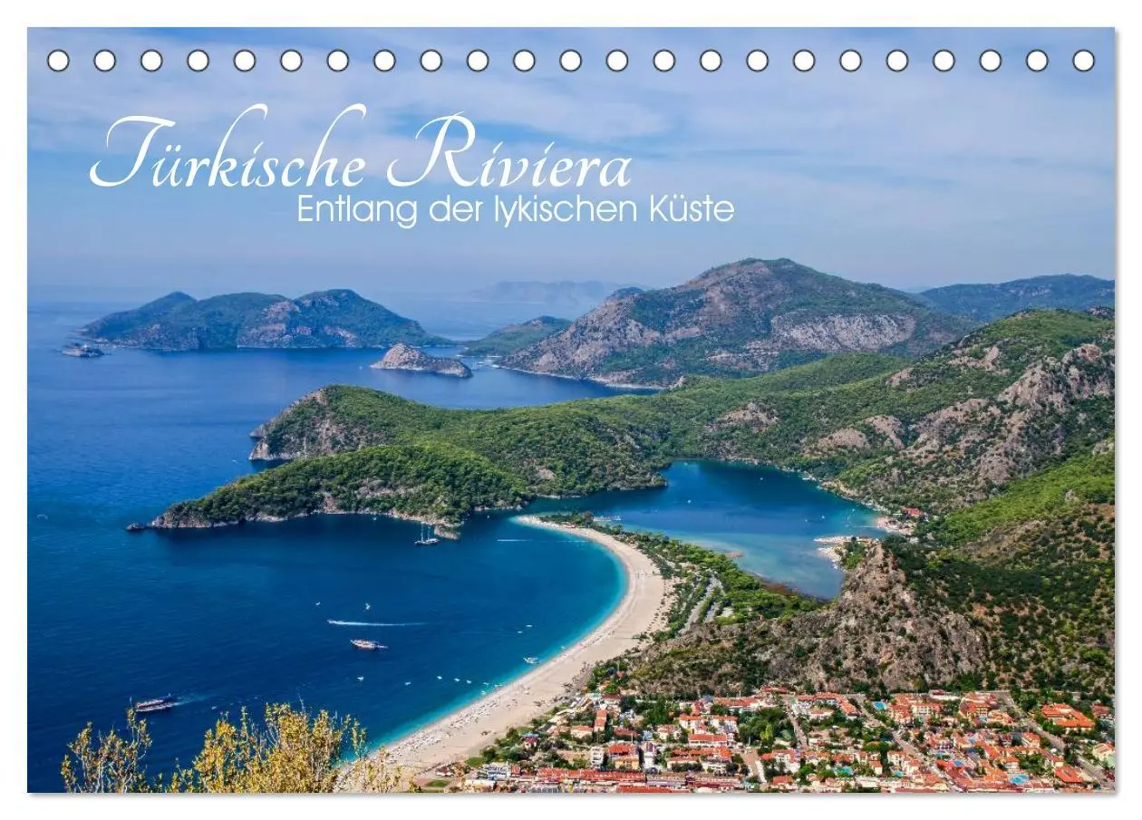 Cover: 9783516019674 | Türkische Riviera - Entlang der lykischen Küste (Tischkalender 2026...