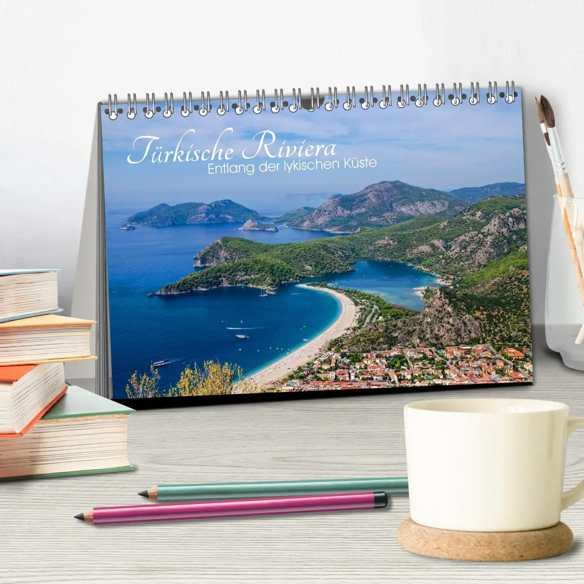 Bild: 9783516019674 | Türkische Riviera - Entlang der lykischen Küste (Tischkalender 2026...