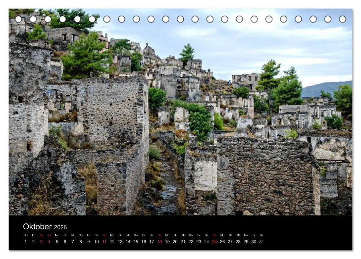 Bild: 9783516019674 | Türkische Riviera - Entlang der lykischen Küste (Tischkalender 2026...