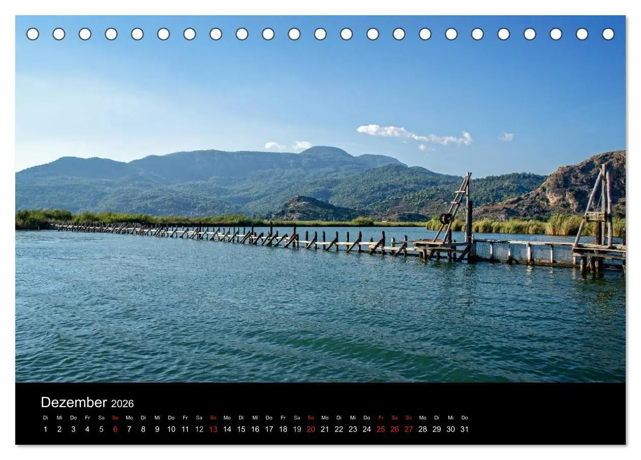 Bild: 9783516019674 | Türkische Riviera - Entlang der lykischen Küste (Tischkalender 2026...