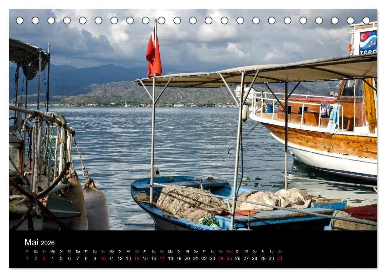 Bild: 9783516019674 | Türkische Riviera - Entlang der lykischen Küste (Tischkalender 2026...