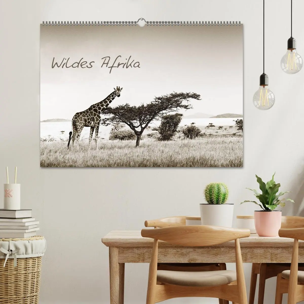 Bild: 9783516189674 | Wildes Afrika (Wandkalender 2026 DIN A2 quer), CALVENDO Monatskalender