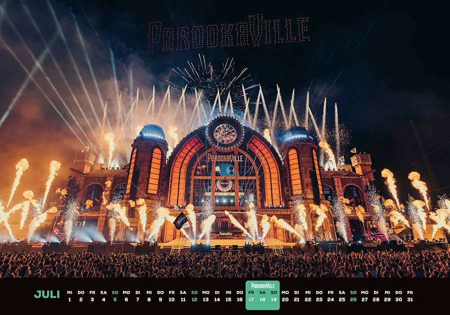 Bild: 9783966649674 | Der offizielle Parookaville-Kalender 2026 | Parookaville GmbH | 14 S.