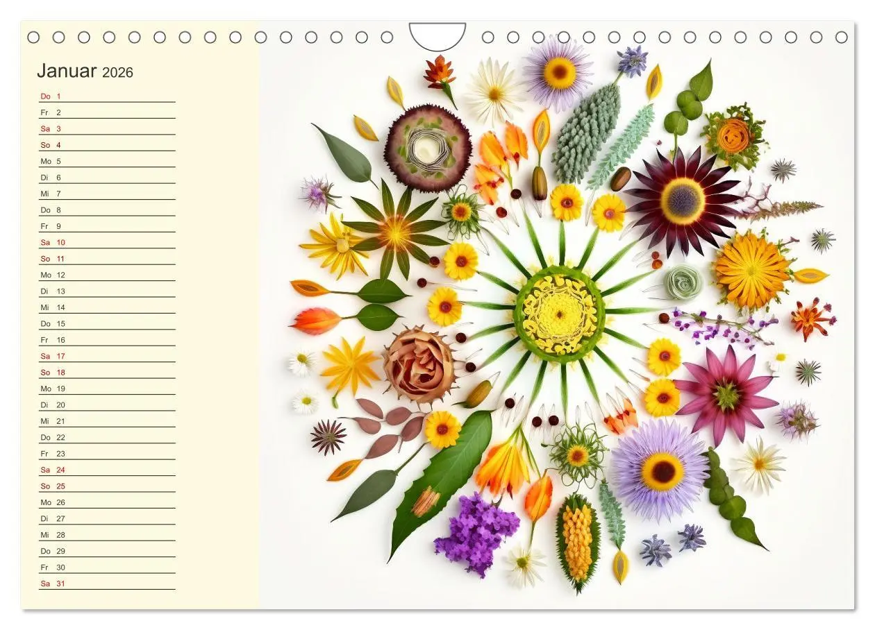 Bild: 9783457539774 | Jahresrunde Schönheiten (Wandkalender 2026 DIN A4 quer), CALVENDO...