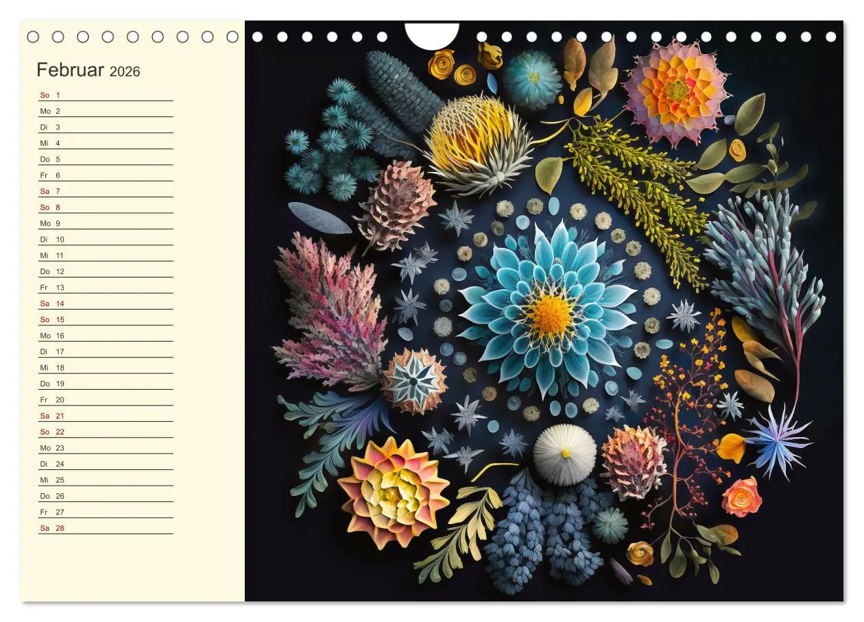 Bild: 9783457539774 | Jahresrunde Schönheiten (Wandkalender 2026 DIN A4 quer), CALVENDO...