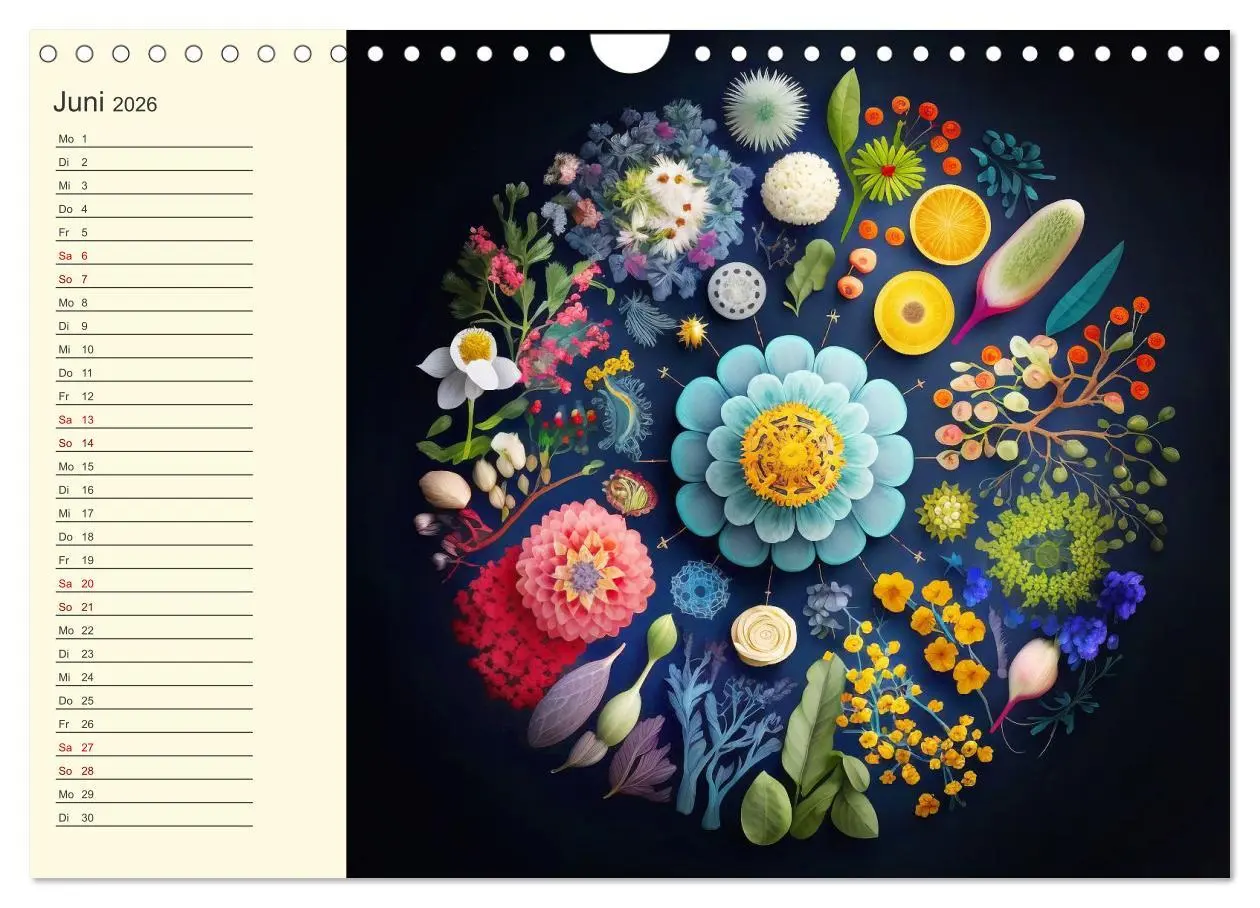 Bild: 9783457539774 | Jahresrunde Schönheiten (Wandkalender 2026 DIN A4 quer), CALVENDO...