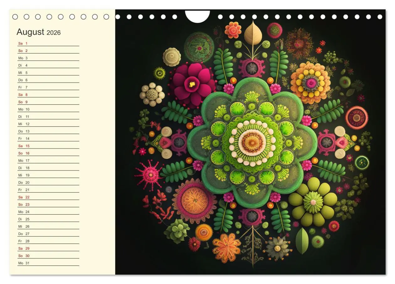 Bild: 9783457539774 | Jahresrunde Schönheiten (Wandkalender 2026 DIN A4 quer), CALVENDO...