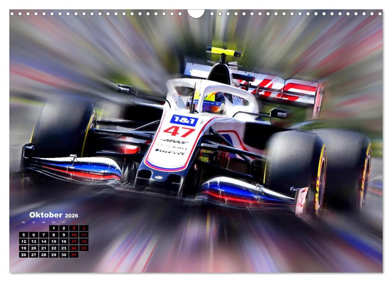 Bild: 9783457609774 | Leidenschaft Formel 1 (Wandkalender 2026 DIN A3 quer), CALVENDO...