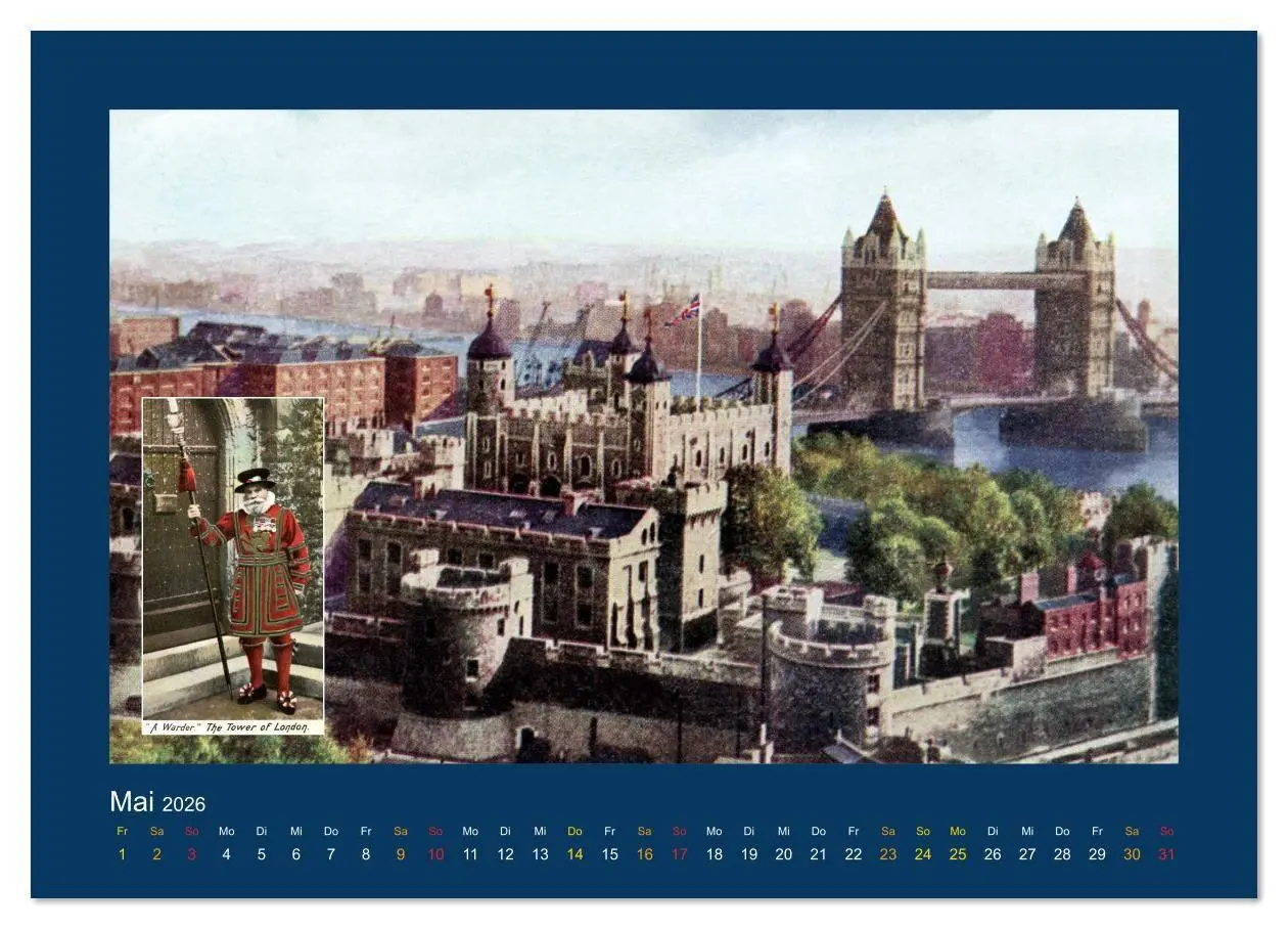 Bild: 9783457919774 | Historisches London von 1888 bis 1918 (Wandkalender 2026 DIN A4...