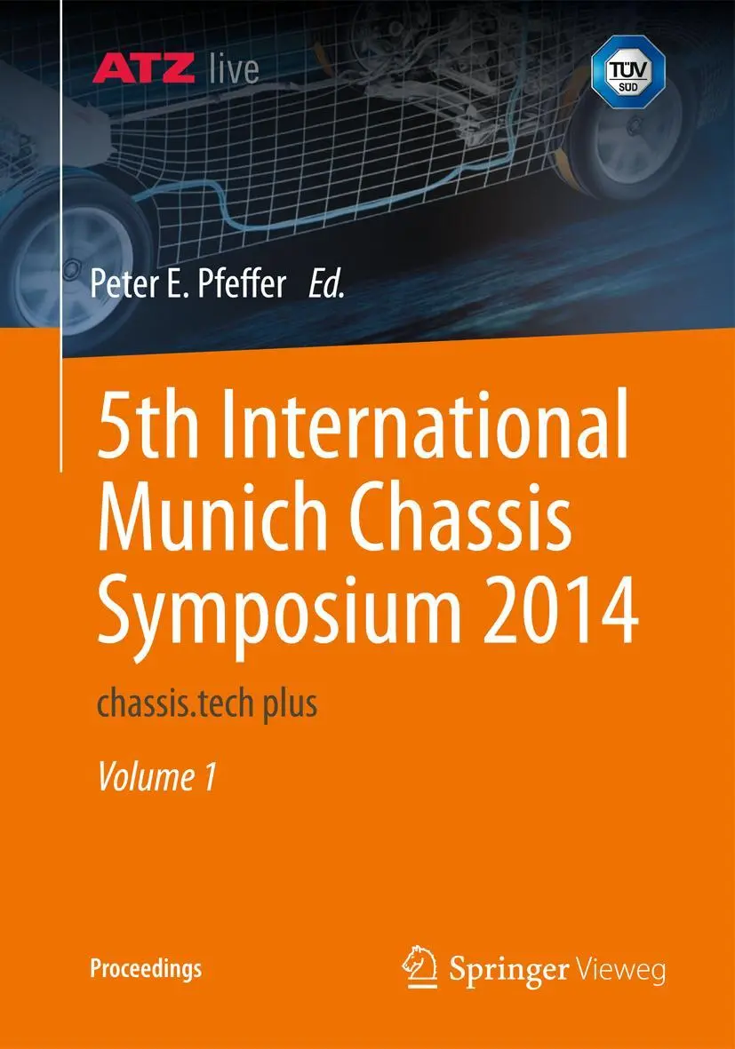Cover: 9783658059774 | 5th International Munich Chassis Symposium 2014 | chassis.tech plus