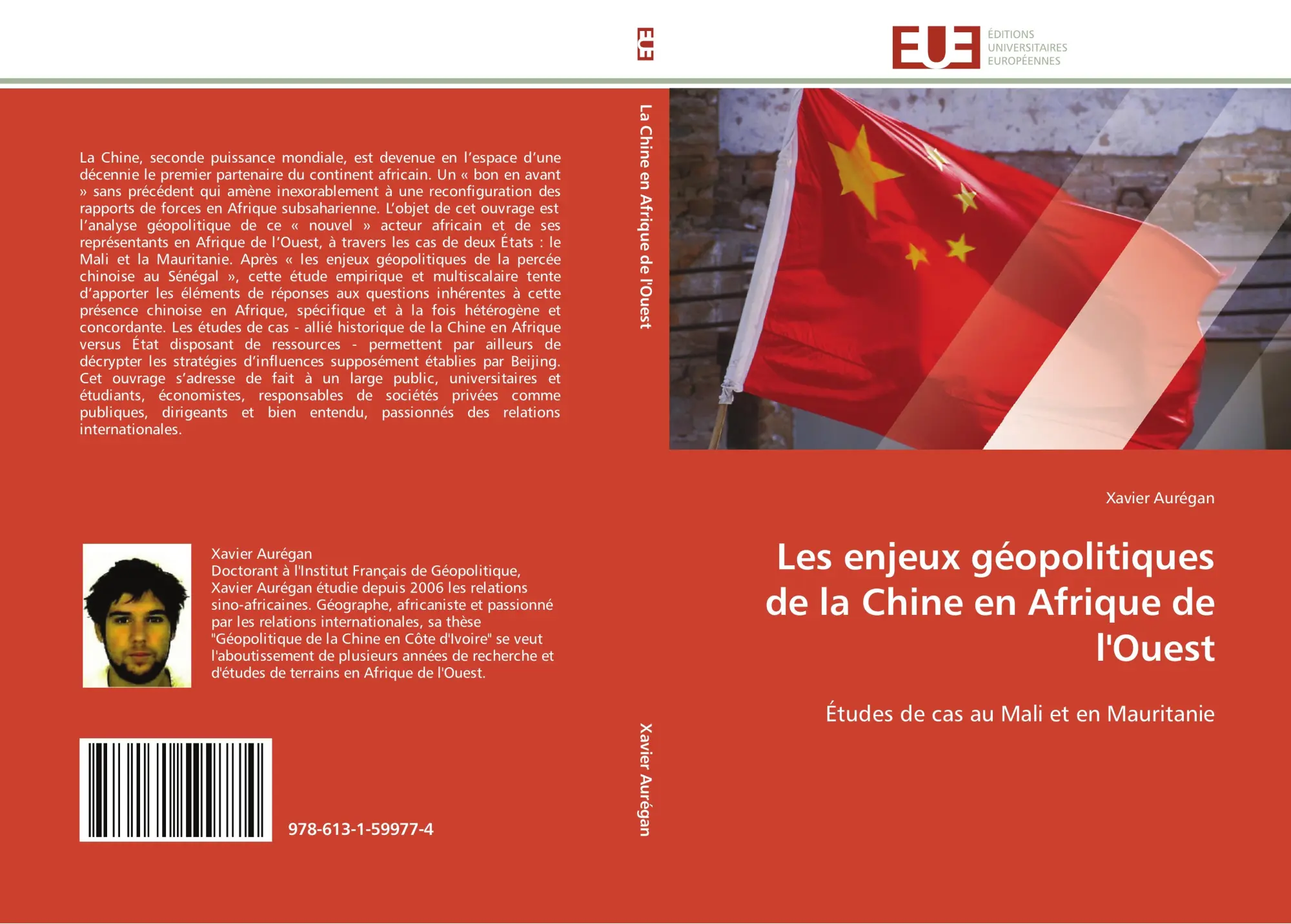 Cover: 9786131599774 | Les enjeux géopolitiques de la Chine en Afrique de l'Ouest | Aurégan