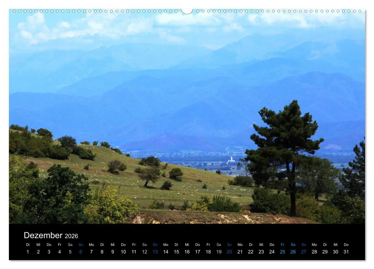Bild: 9783457909874 | Georgien (Wandkalender 2026 DIN A2 quer), CALVENDO Monatskalender