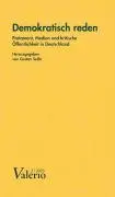 Cover: 9783892449874 | Demokratisch reden | Gustav Seibt | Taschenbuch | Deutsch | 2005