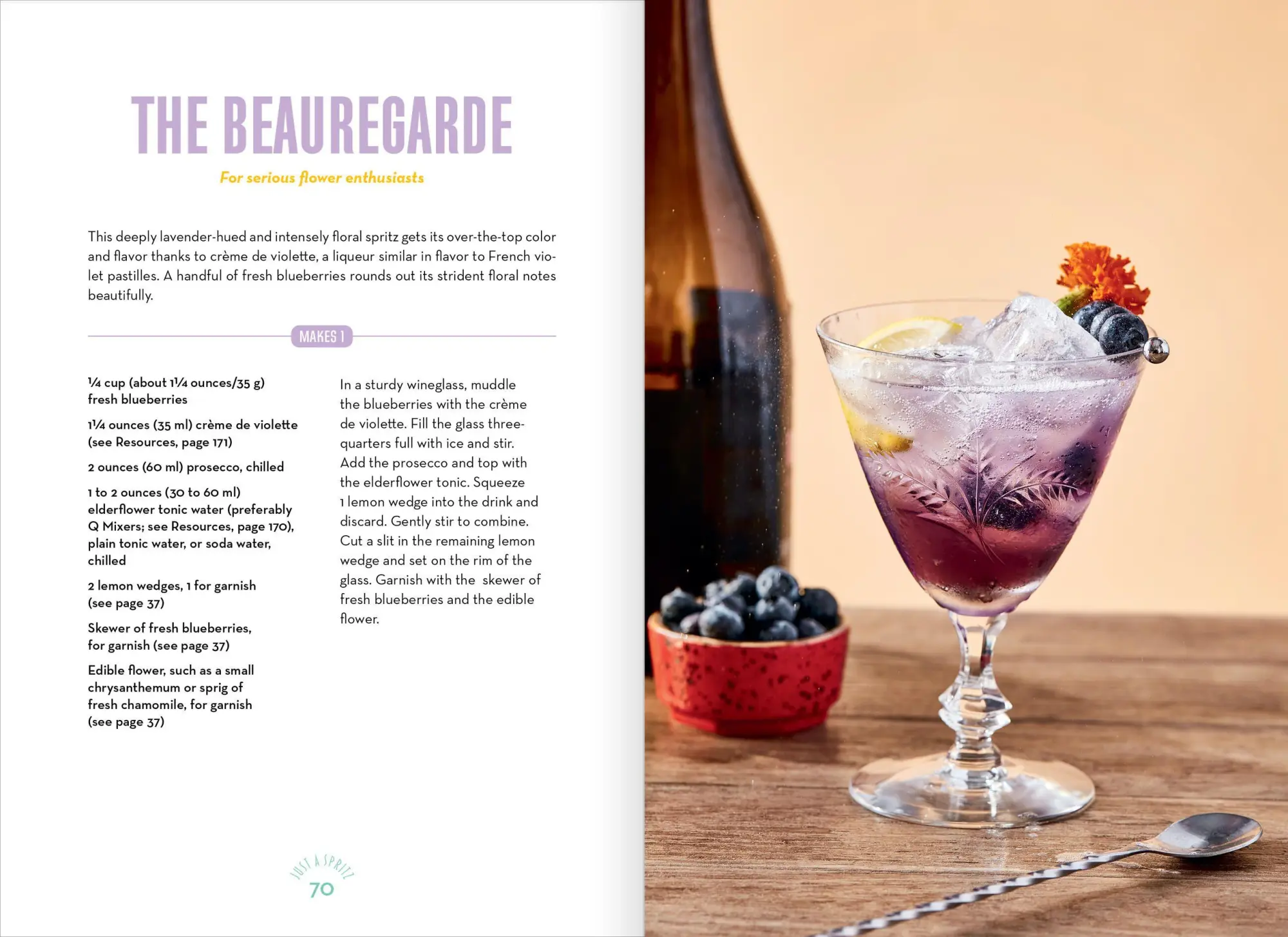Bild: 9781579659974 | Just a Spritz | 57 Simple Sparkling Sips with Low to No Alcohol | Buch