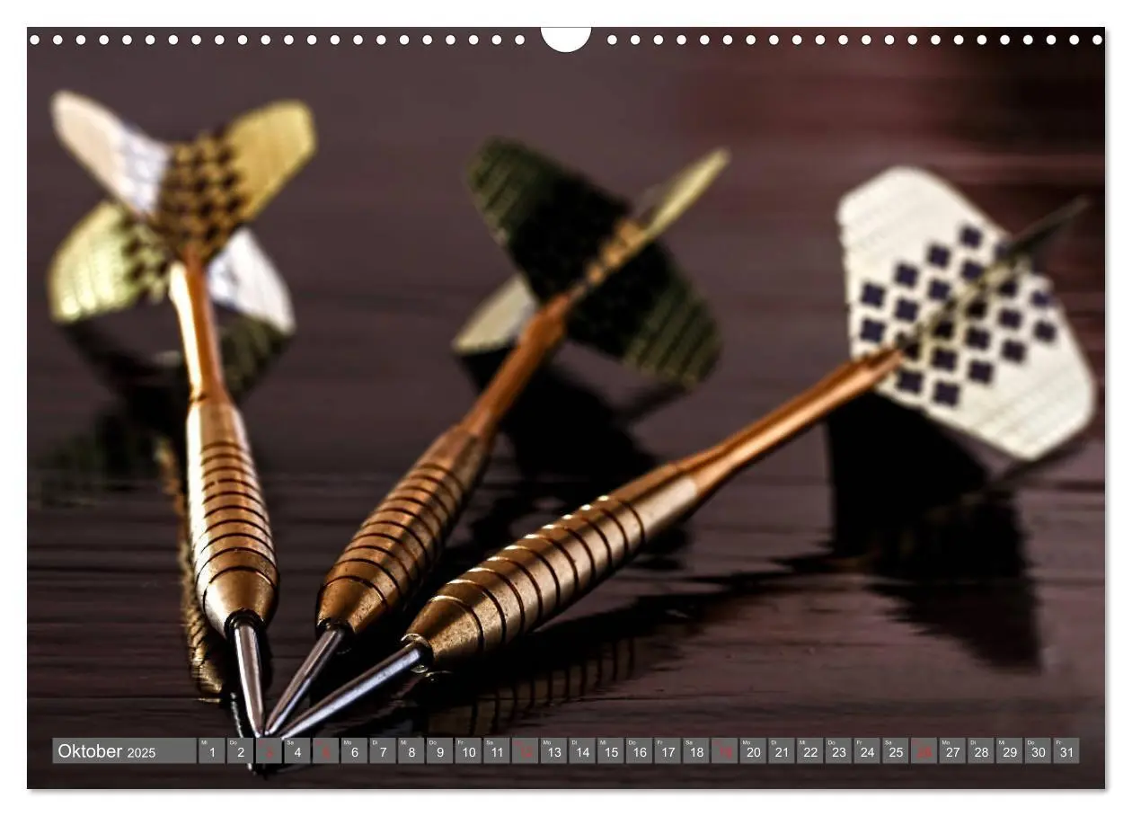 Bild: 9783435289974 | Darts. Konzentration - Sport - Spannung (Wandkalender 2025 DIN A3...
