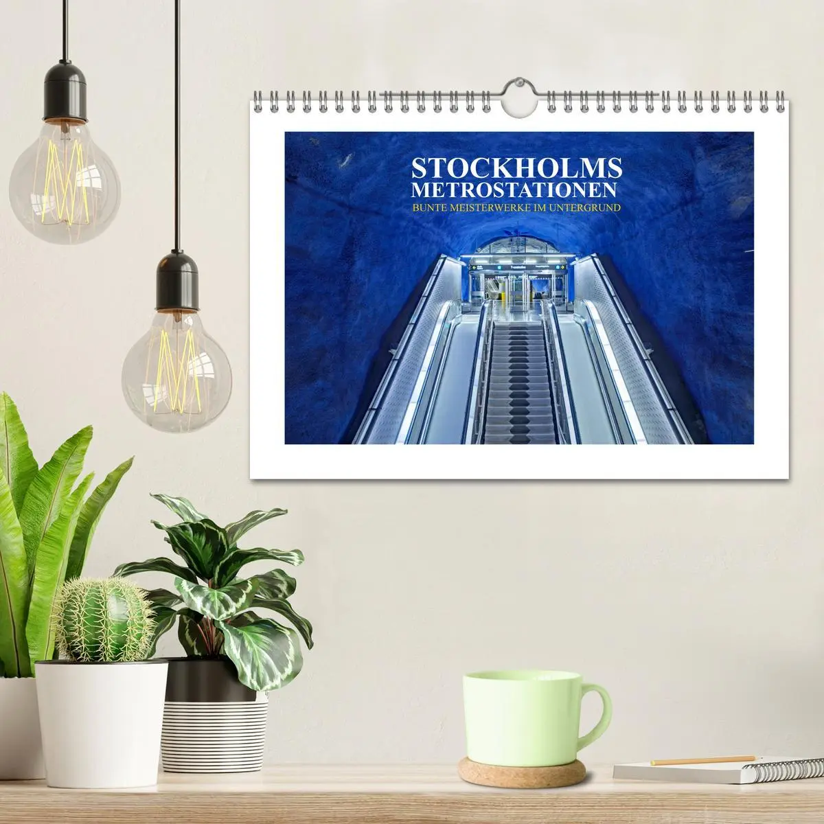 Bild: 9783457759974 | Stockholms Metrostationen - Bunte Meisterwerke im Untergrund...