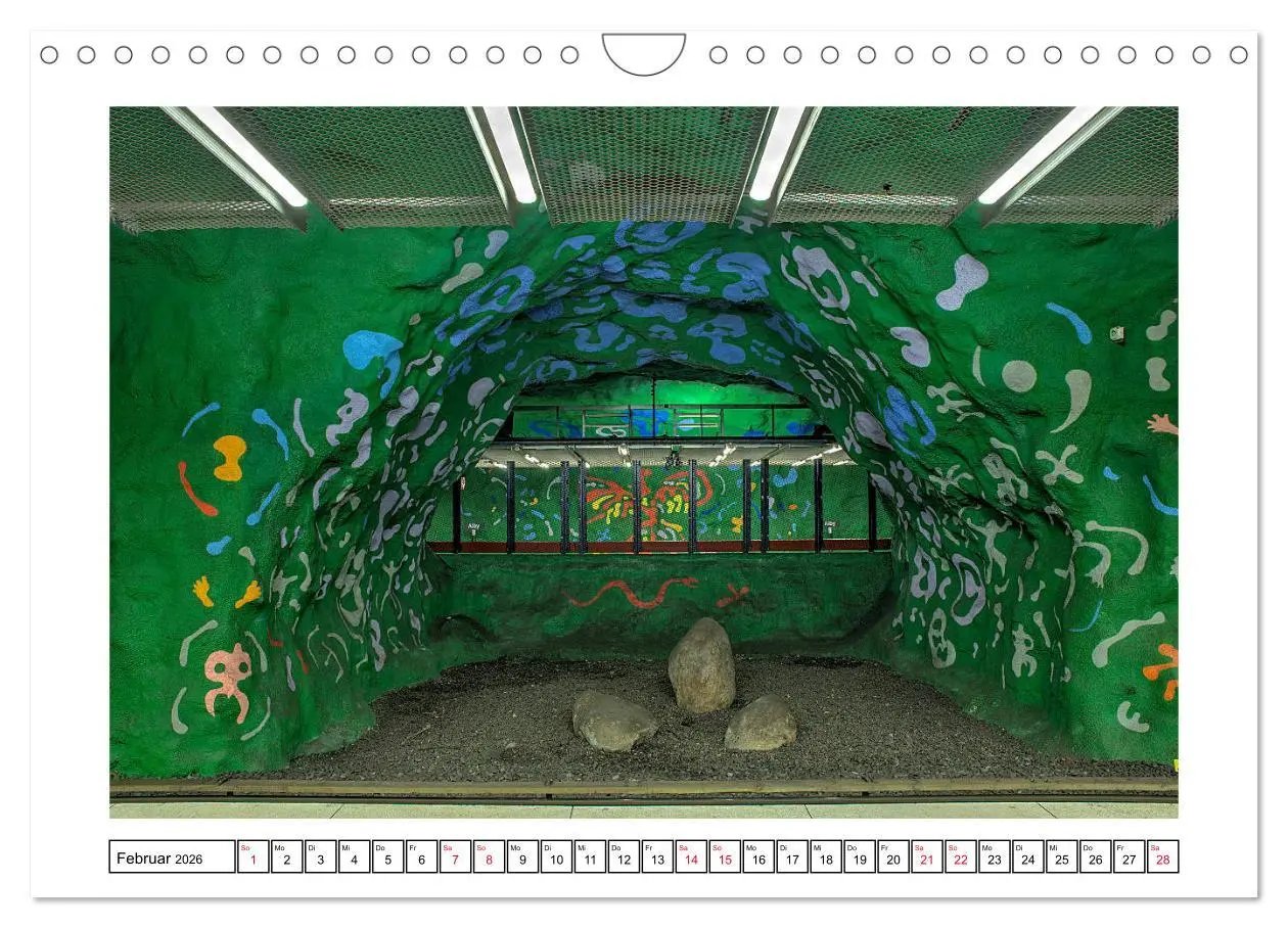 Bild: 9783457759974 | Stockholms Metrostationen - Bunte Meisterwerke im Untergrund...