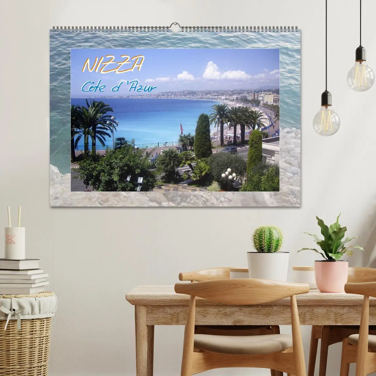 Bild: 9783516089974 | Nizza, Côte d'Azur (Wandkalender 2026 DIN A2 quer), CALVENDO...