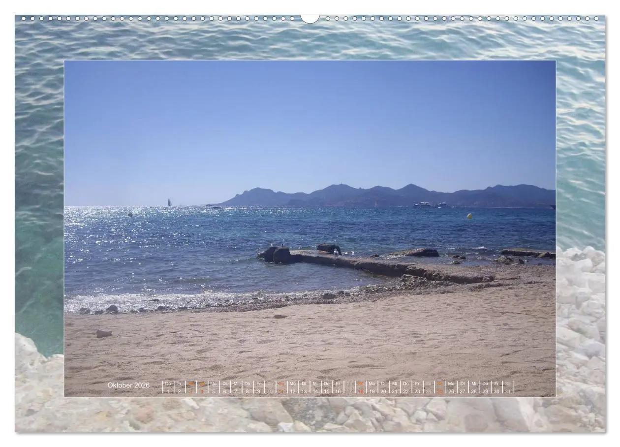 Bild: 9783516089974 | Nizza, Côte d'Azur (Wandkalender 2026 DIN A2 quer), CALVENDO...