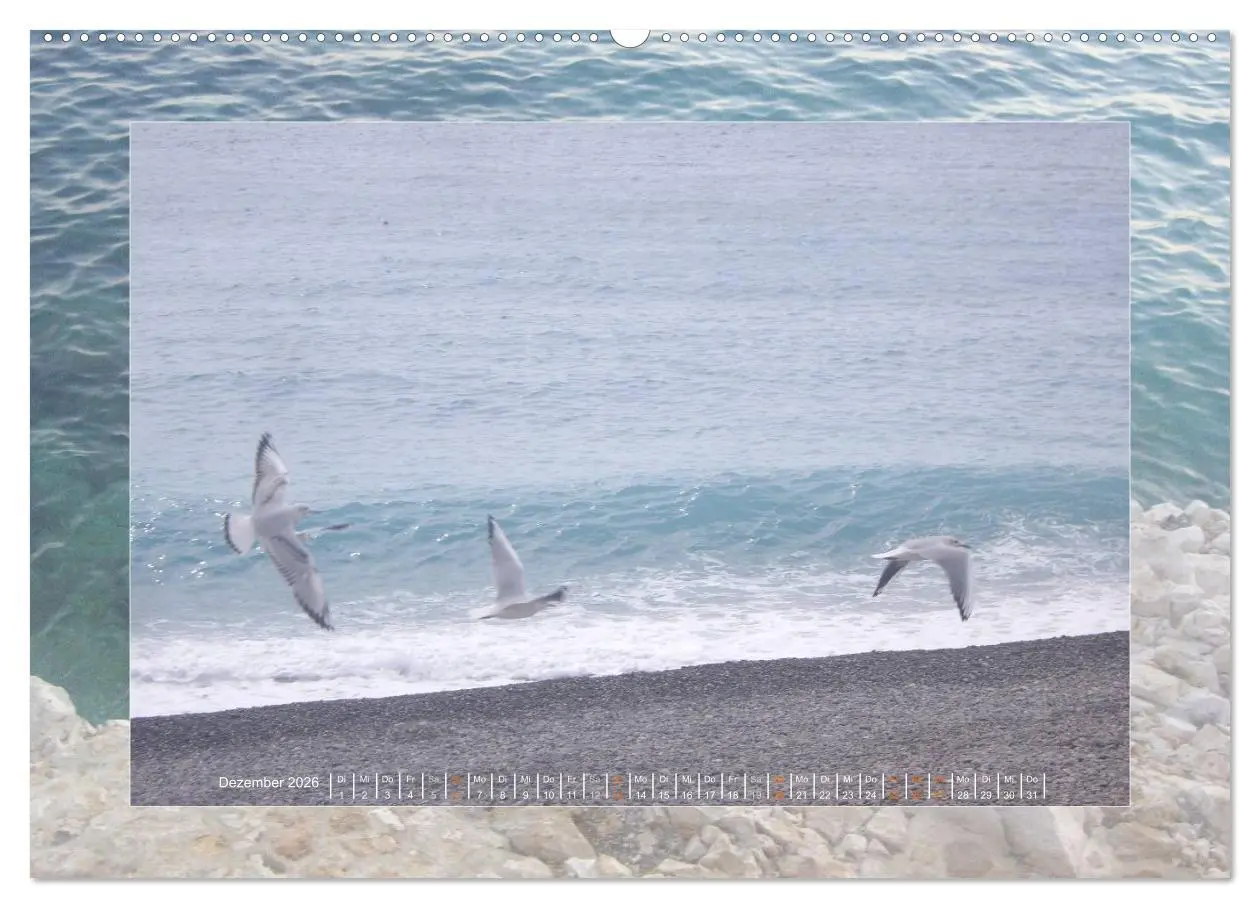 Bild: 9783516089974 | Nizza, Côte d'Azur (Wandkalender 2026 DIN A2 quer), CALVENDO...