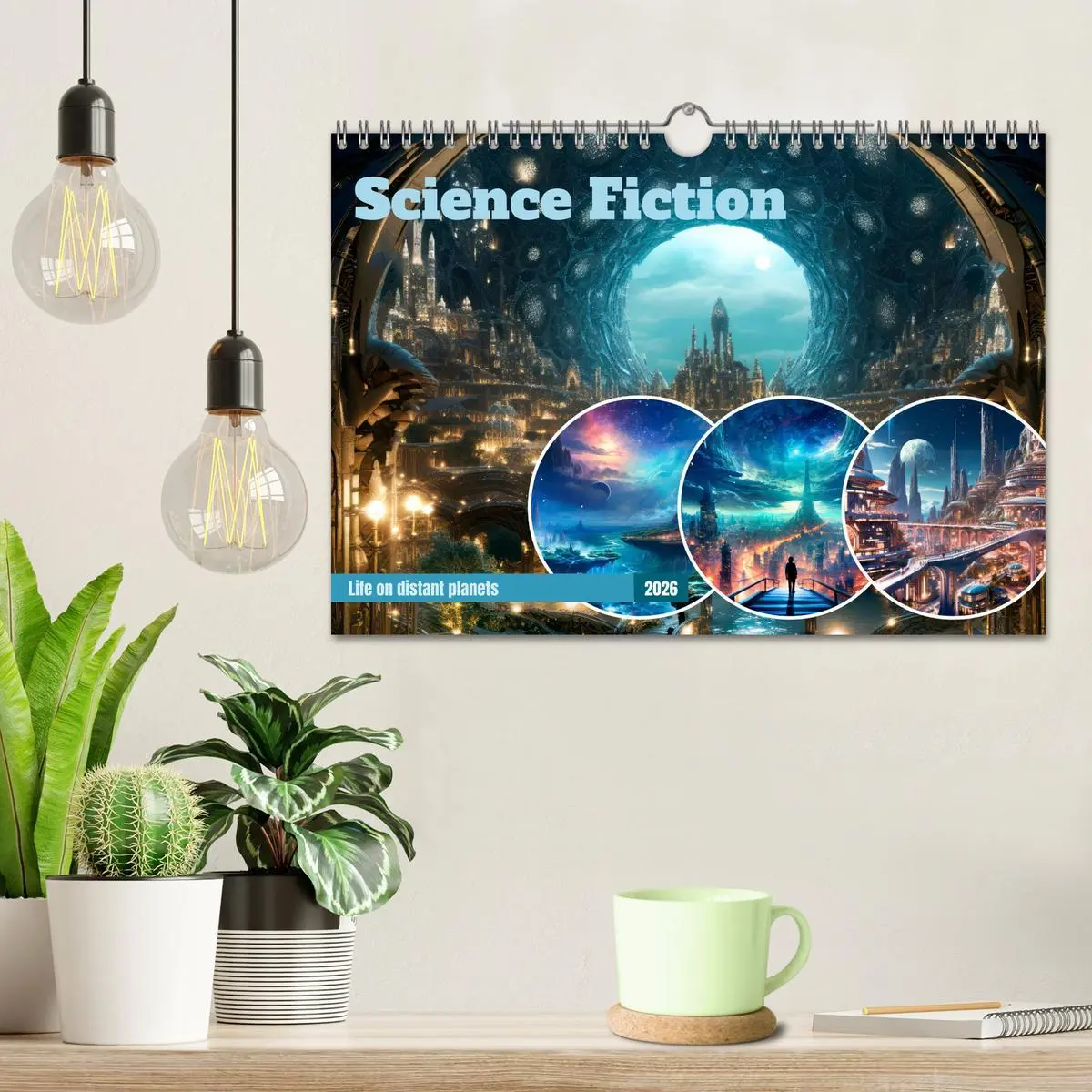 Bild: 9783516539974 | SCIENCE FICTION Life on distant planets (Wall Calendar 2026 DIN A4...