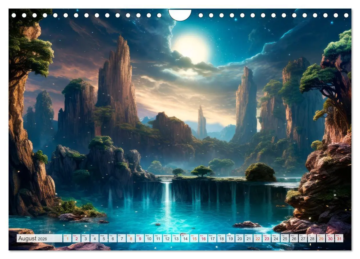 Bild: 9783516539974 | SCIENCE FICTION Life on distant planets (Wall Calendar 2026 DIN A4...