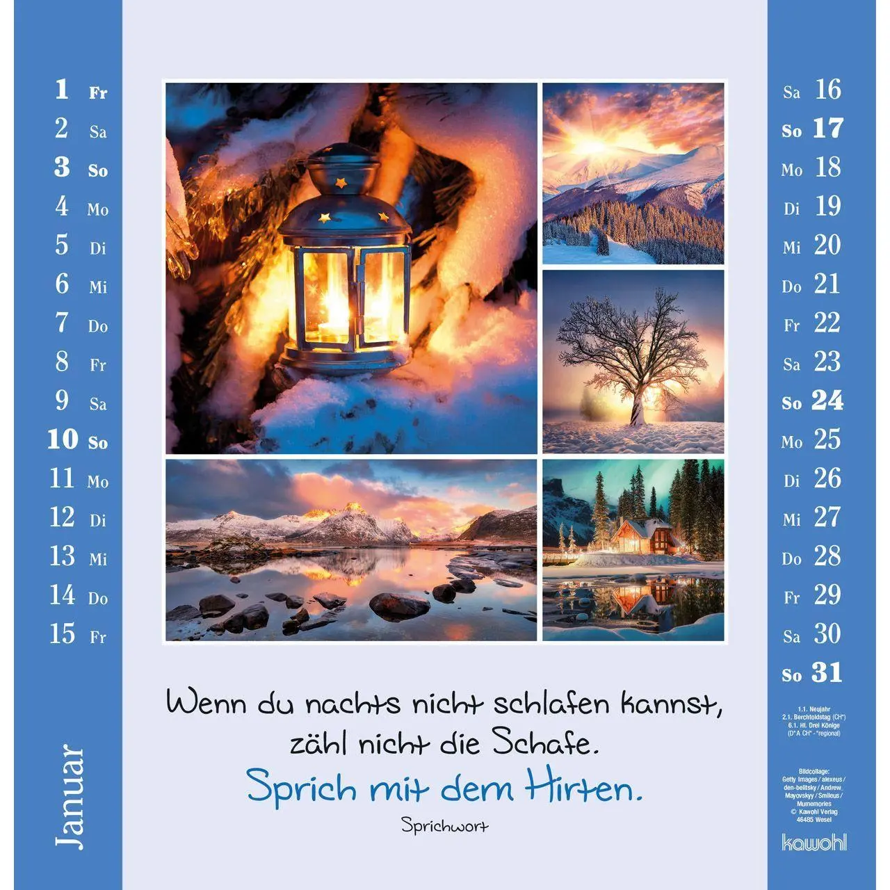 Bild: 9783754829974 | Kleine Freuden entdecken 2027 | Bildcollagen mit Mut machenden Texten