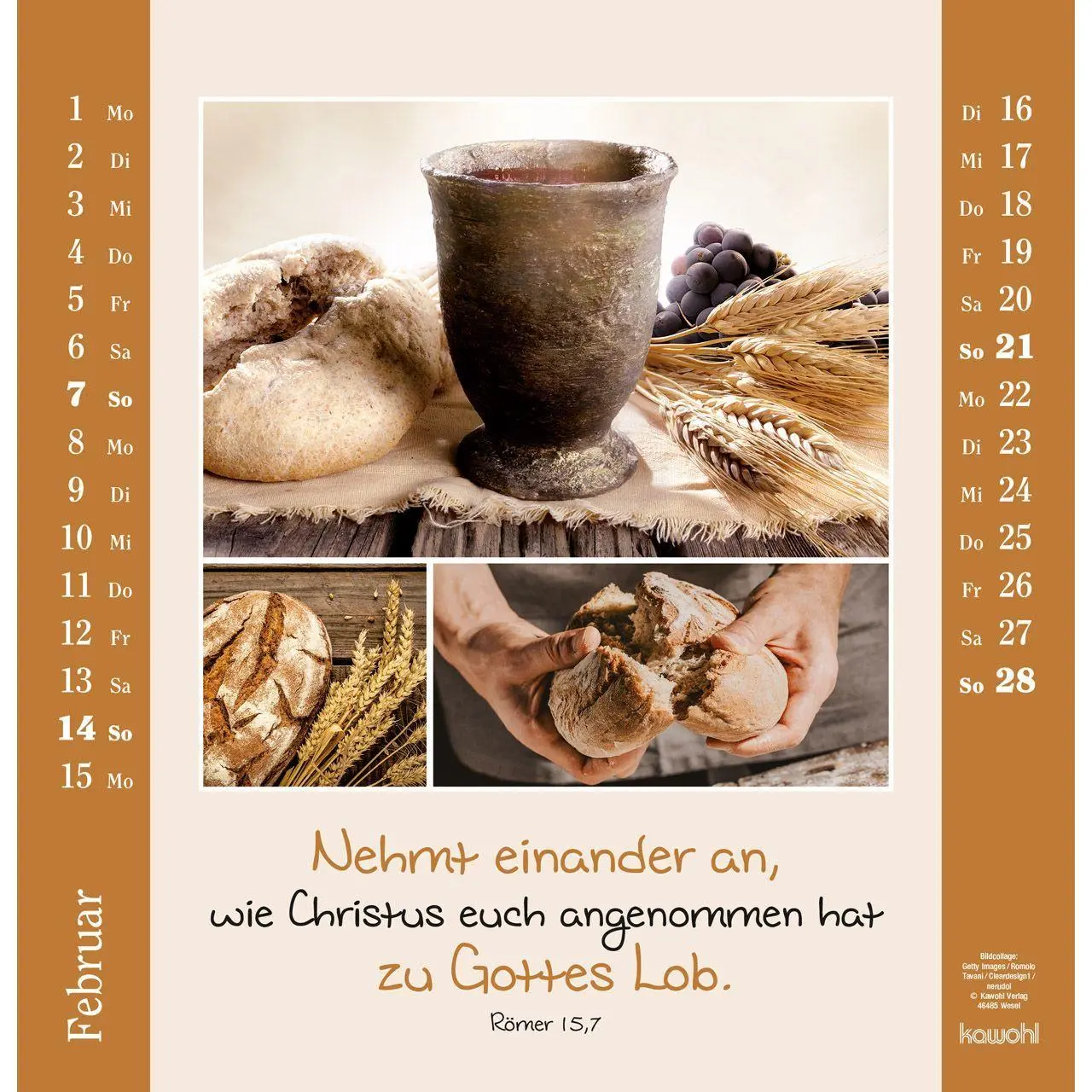 Bild: 9783754829974 | Kleine Freuden entdecken 2027 | Bildcollagen mit Mut machenden Texten
