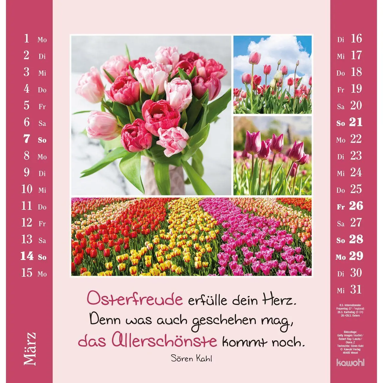 Bild: 9783754829974 | Kleine Freuden entdecken 2027 | Bildcollagen mit Mut machenden Texten