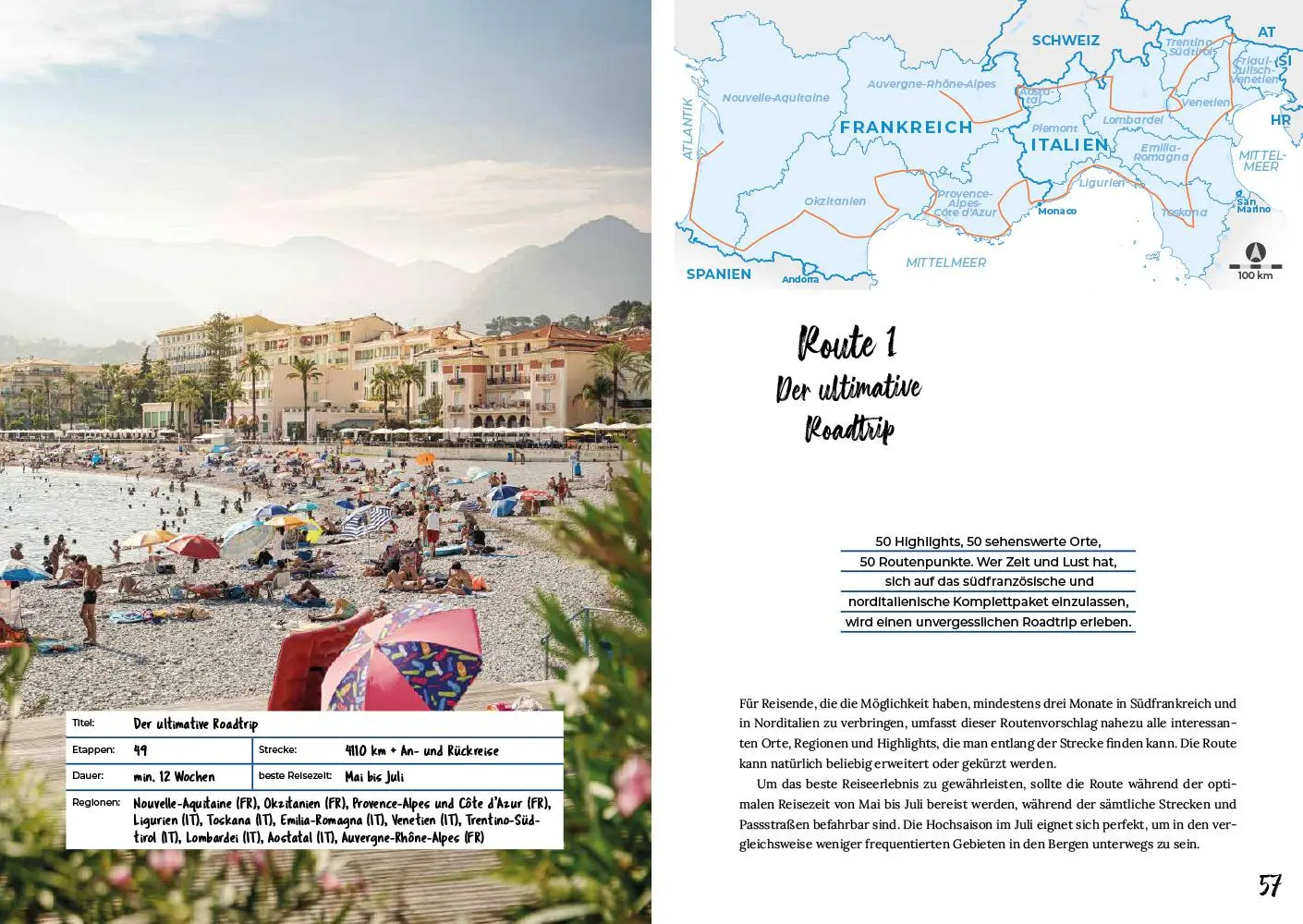 Bild: 9783831739974 | Reise Know-How Roadtrip Handbuch Südfrankreich &amp; Norditalien | Buch