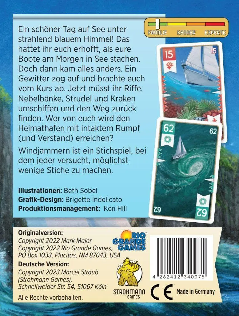 Bild: 4262412340075 | Windjammern | Mark Major | Spiel | STRD0017 | Deutsch | 2023