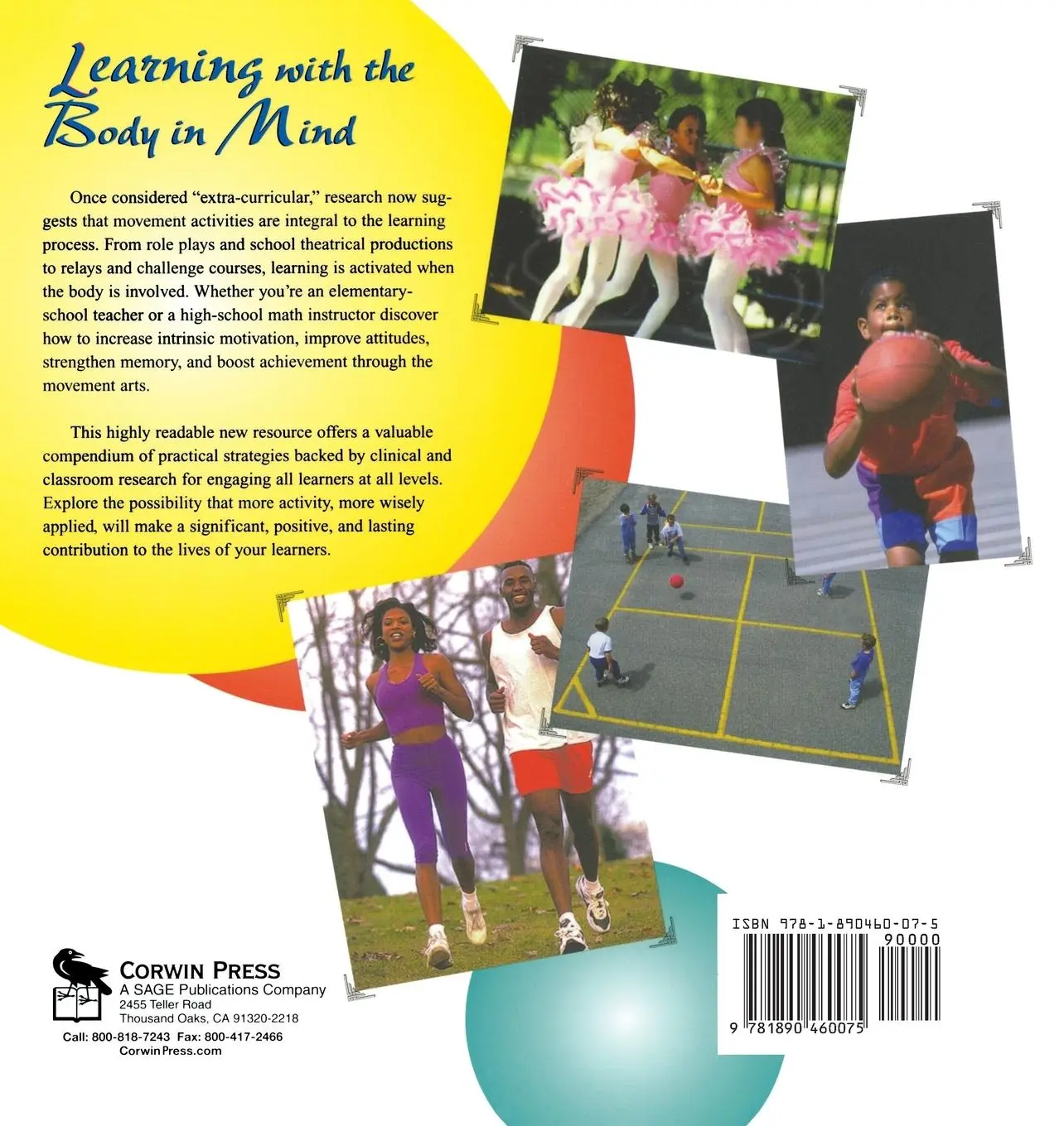 Rückseite: 9781890460075 | Learning With the Body in Mind | Eric Jensen | Taschenbuch | Englisch