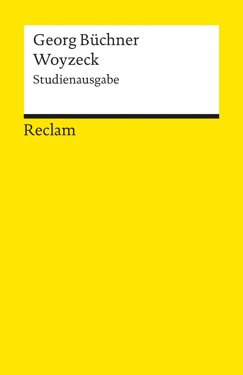 Cover: 9783150180075 | Woyzeck. Studienausgabe | Georg Büchner | Taschenbuch | 211 S. | 2001