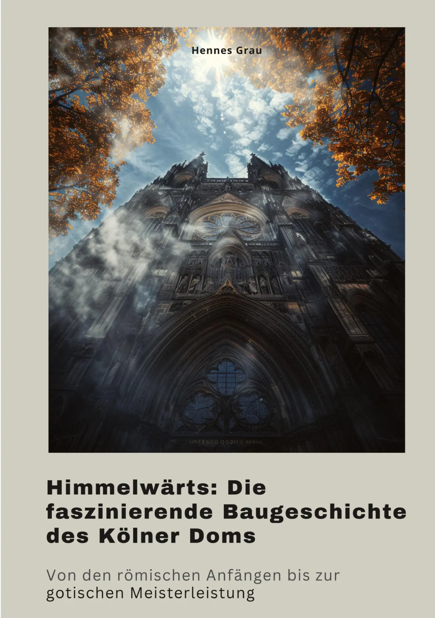 Cover: 9783384370075 | Himmelwärts: Die faszinierende Baugeschichte des Kölner Doms | Grau