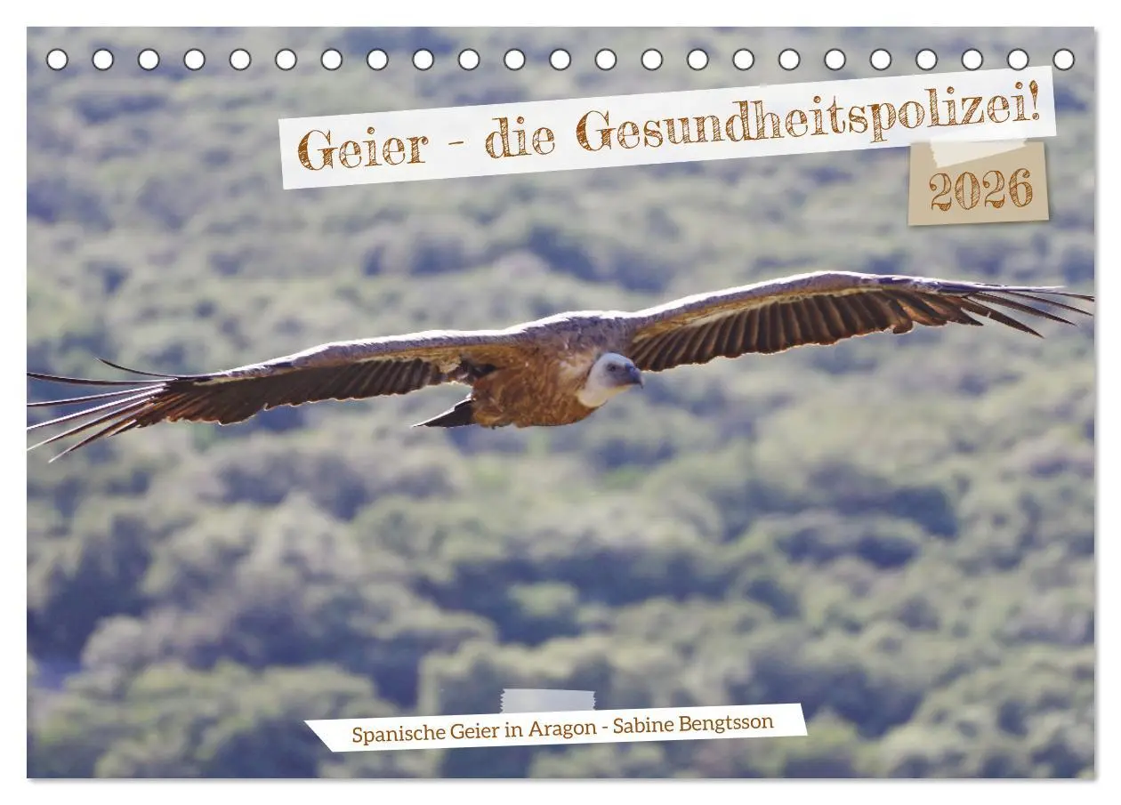 Cover: 9783457490075 | Geier - die Gesundheitspolizei! (Tischkalender 2026 DIN A5 quer),...