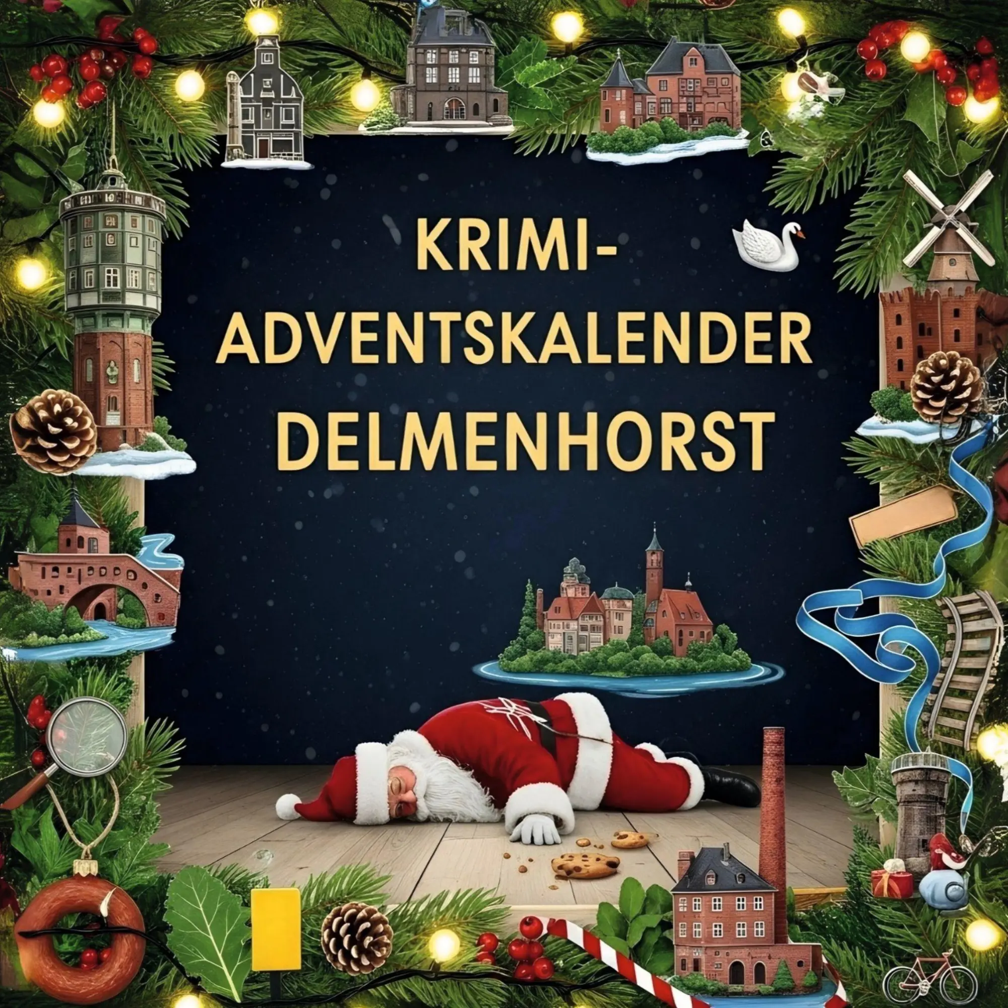 Cover: 9783695300075 | Der Krimi-Adventskalender Delmenhorst | Mordsverdächtig in 24 Akten