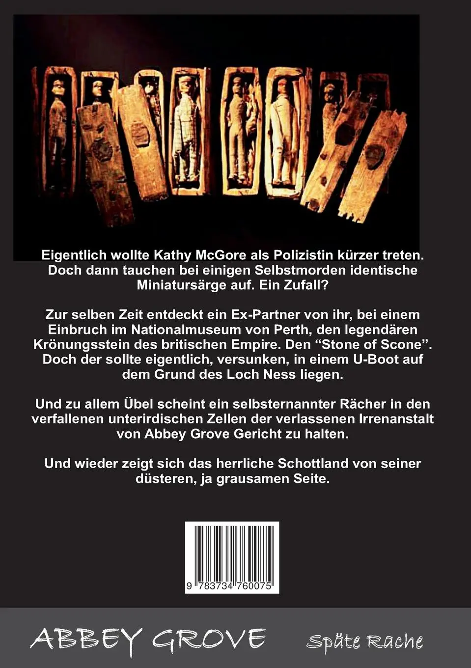 Rückseite: 9783734760075 | Abbey Grove | Späte Rache | Bernd Klatetzki | Taschenbuch | 268 S.