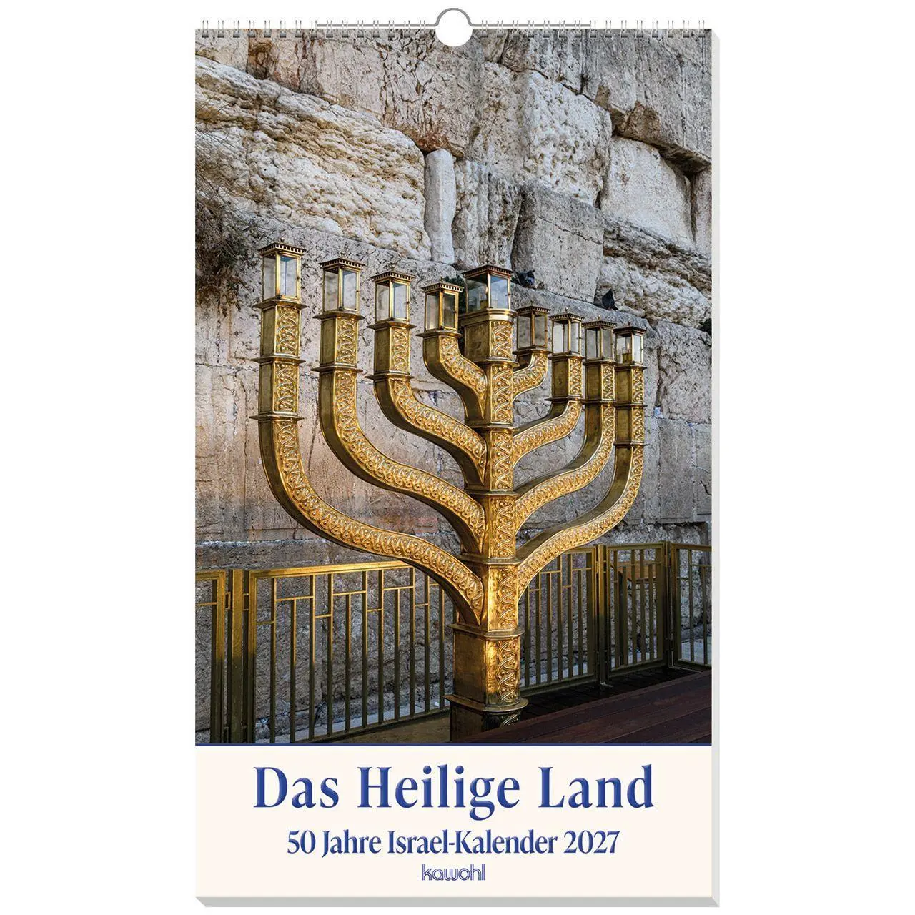 Cover: 9783754870075 | Das Heilige Land 2027 | Israel-Kalender | Kalender | Spiralbindung