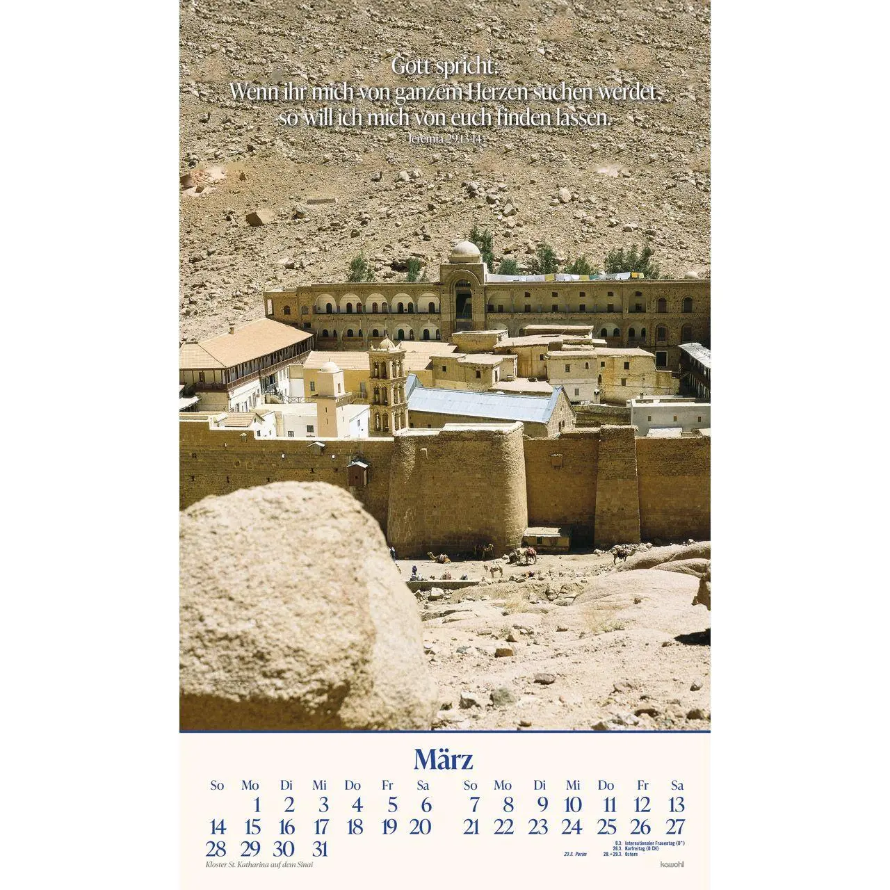 Bild: 9783754870075 | Das Heilige Land 2027 | Israel-Kalender | Kalender | Spiralbindung