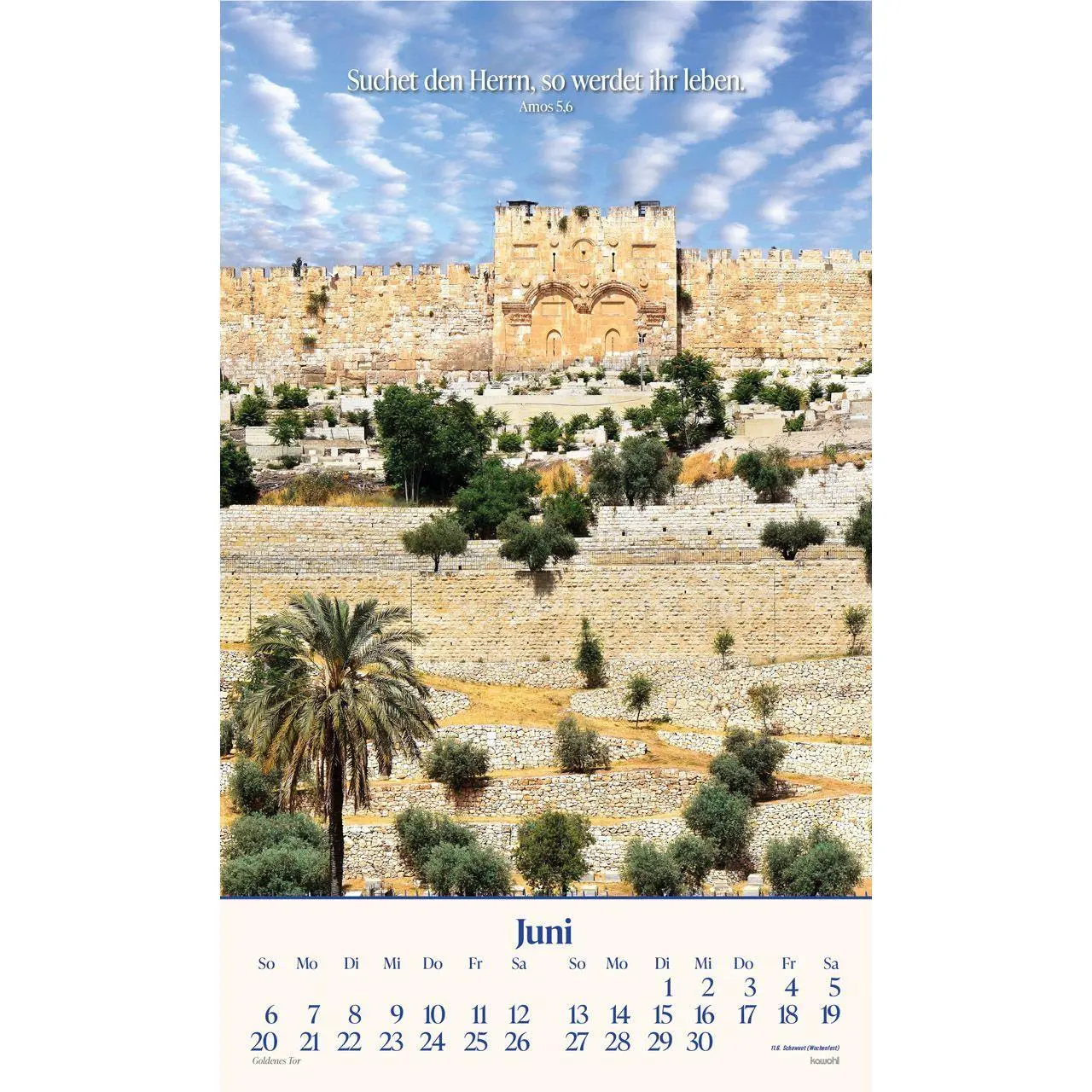 Bild: 9783754870075 | Das Heilige Land 2027 | Israel-Kalender | Kalender | Spiralbindung