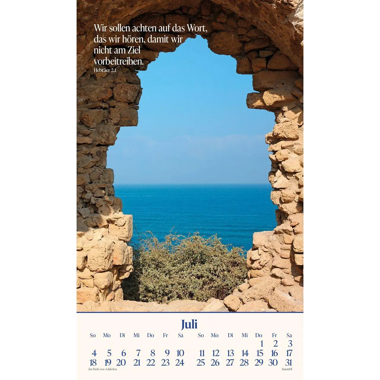 Bild: 9783754870075 | Das Heilige Land 2027 | Israel-Kalender | Kalender | Spiralbindung