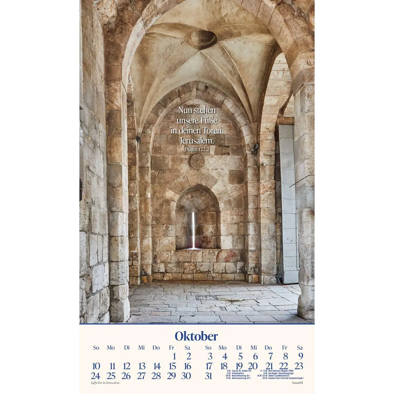 Bild: 9783754870075 | Das Heilige Land 2027 | Israel-Kalender | Kalender | Spiralbindung