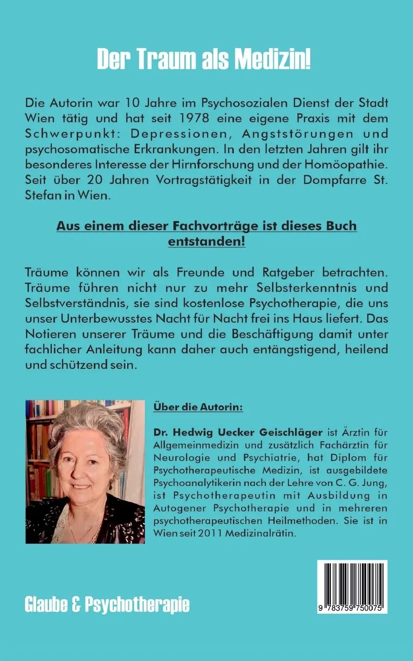 Rückseite: 9783759750075 | Träume - die vergessene Sprache Gottes? | Der Traum als Medizin | Buch